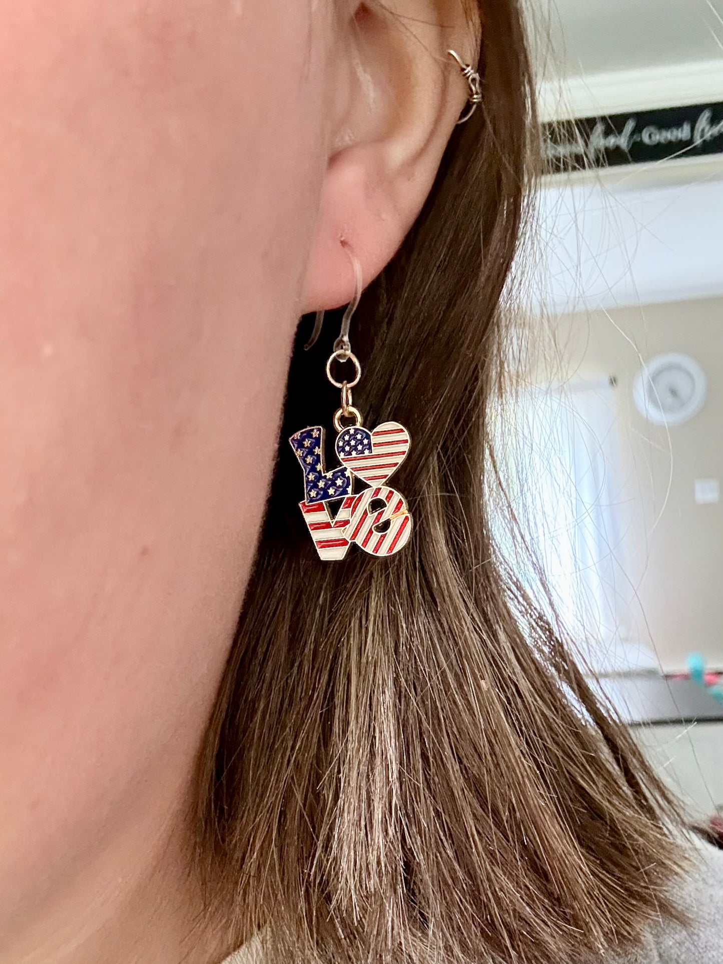 LOVE Flag Dangle