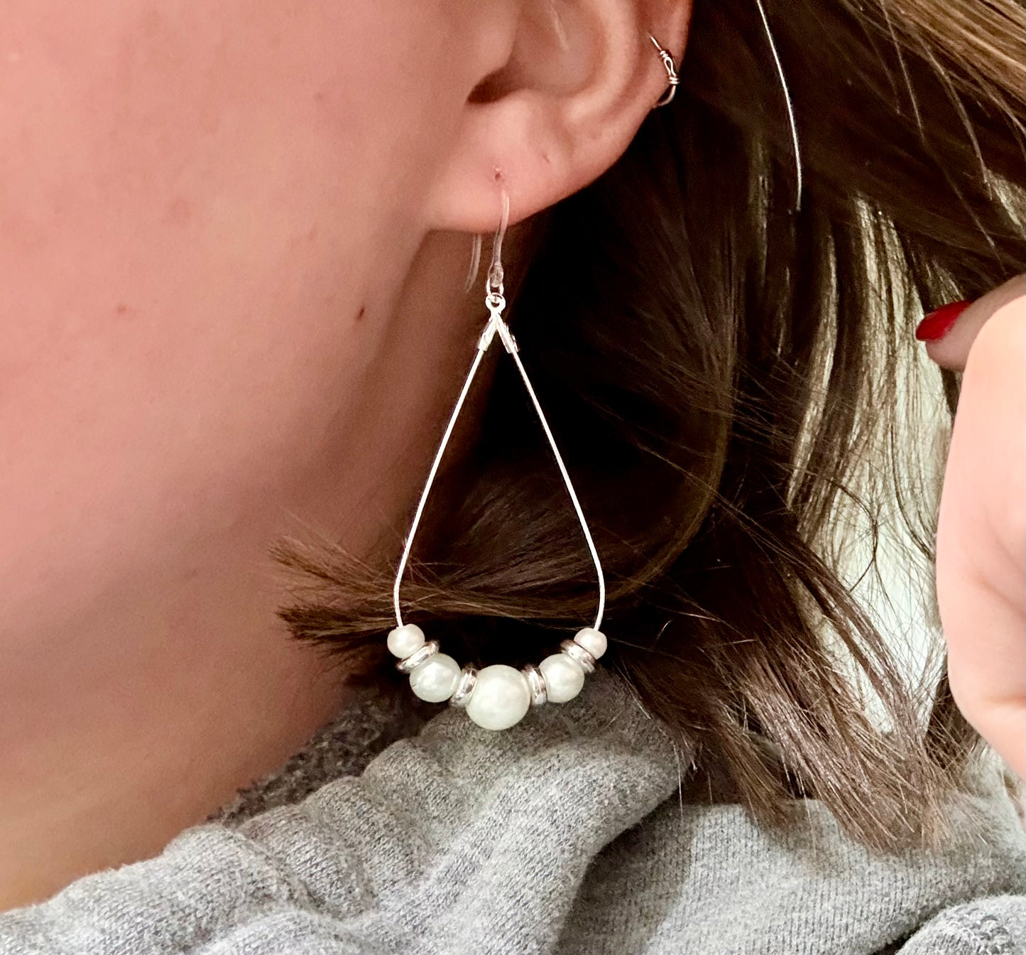Pearl Dangles in Silver or Gold